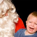 Why are children scared of Santa?