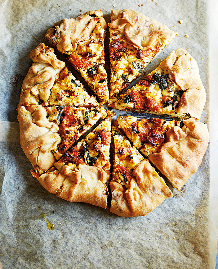 Rustic Pumpkin, Ricotta and Caramelised Onion Tart | Psychologies