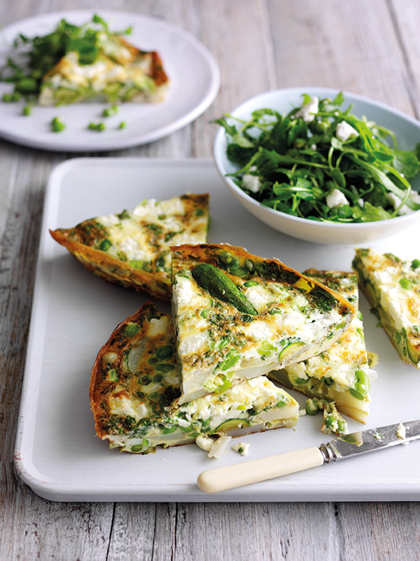 Minty Jersey Royals with baked feta Recipe